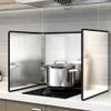 Foldable Stainless Steel Grease Splatter Guard view 1