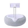 Tomantery Tablet Pillow Stand, Soft Plush Rotating Holder for Reading and Relaxing in Bed, Adjustable Phone Stand for Work, Study, and Training view 2