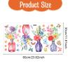 HJZHII Double-Sided Flower Window Sticker view 4