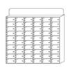 Wall-Mounted Acrylic Phone Holder with Lock, White, 60 cm view 1
