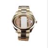 Gladiaond 1-Pc 36 mm/39 mm Gold-Tone Watch Case with Rounded Edges, Sapphire Crystal, Waterproof, for NH35, NH36, NH38/34 and Miyota 8215 (Glass Bottom Cover 1.36 mm 8215) view 1