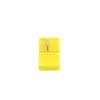 PKNVKZIDK 500-Piece Yellow Electrical Wire Crimp Terminals, Quick-Connect Cable Connectors view 3