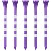 Zivisk Wooden Golf Tees – 100 Pack, 83 mm Bamboo Tees (Purple) view 1