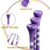 Zivisk Wooden Golf Tees – 100 Pack, 83 mm Bamboo Tees (Purple) view 4