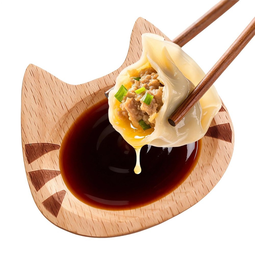 Reusable Soy Sauce Bowl with Serving Plate