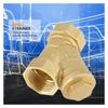 1" BSPP Female-Threaded Y-Shaped Brass Strainer Valve Fitting view 3