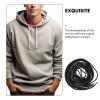 OSOLADY Elastic Drawstring Replacements, Easy to Replace, 4-Pack, Black view 3