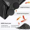Black Outdoor Pond Liner for Waterfalls and Koi Ponds, 1.5 ×, 3.5 × 5 m, 5 × 6 m, 6 × 7 m (1.5 × 10 m) view 3