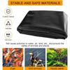 Black Outdoor Pond Liner for Waterfalls and Koi Ponds, 1.5 ×, 3.5 × 5 m, 5 × 6 m, 6 × 7 m (1.5 × 10 m) view 4