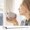 Metal Spoon Straws - Reusable Stainless Steel 2-in-1 Coffee and Tea Spoon with Straw Handle view 4