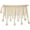 Dinntty Wine Bottle Tassel with Rhinestones view 1