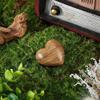 CREATCABIN Handmade Olive Wood Heart view 4