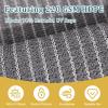 Shade&Beyond Vertical Awning 2.6 x 1.5 m, HDPE Sun and Privacy Screen with Hand Crank, Sesame view 3