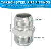 1 5/8 in Male 37° Flare JIC x 1 5/8 in Male G Straight Pipe Adapter view 2