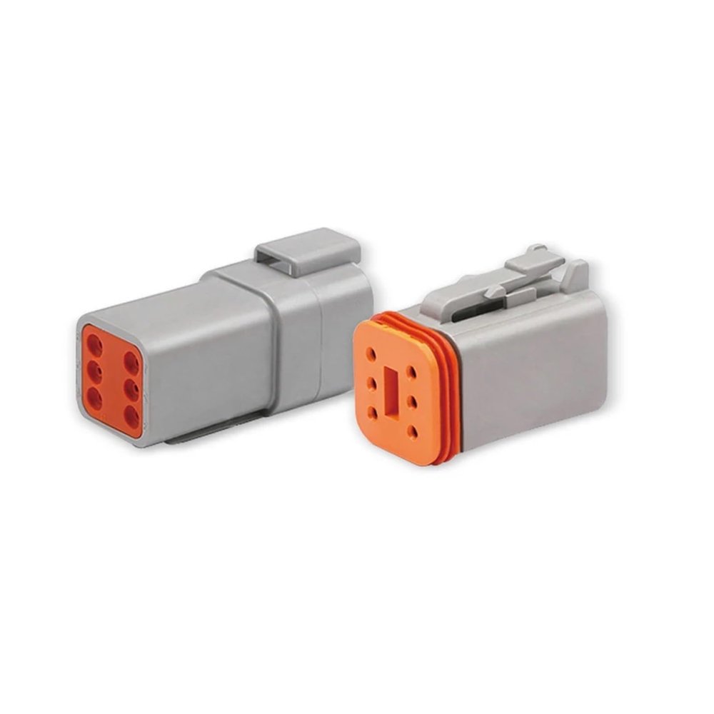 1-Set DT Connector Kit, 2P/3P/4P/6P/8P, 22–16 AWG, Waterproof, for Automotive Use (12P Complete Set)
