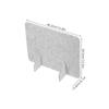 VILLCASE Freestanding Felt Desk Dividers, 4-Piece Set, 30 x 40 cm, Acoustic Panels with Stands view 2