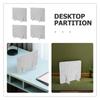 VILLCASE Freestanding Felt Desk Dividers, 4-Piece Set, 30 x 40 cm, Acoustic Panels with Stands view 3