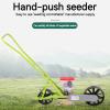 Manual Vegetable Seeder, Adjustable Row Spacing and Depth, Ideal for Small Gardens view 3