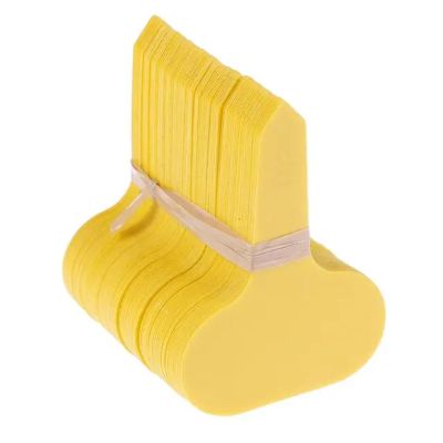 JANXELNOVA T-Shaped Plant Labels, 100 Plastic Garden Markers, Color 12