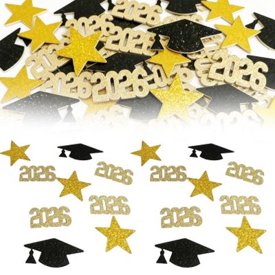 100 pcs Graduation 2026 Confetti