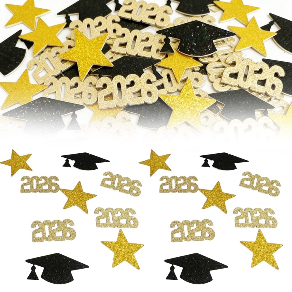 100 pcs Graduation 2026 Confetti