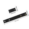 Lurrose Outdoor Belt Loops, 6-Piece Nylon Set, 19 x 2.5 cm, with Snap Buttons for Backpacks and Climbing view 2