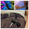 Lurrose Outdoor Belt Loops, 6-Piece Nylon Set, 19 x 2.5 cm, with Snap Buttons for Backpacks and Climbing view 4