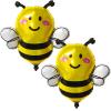 Happy Bee Foil Balloon - Helium Animal Balloon view 1