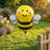Happy Bee Foil Balloon - Helium Animal Balloon view 4