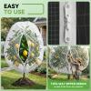 Garden Bird Netting with Zippers and Drawstring, 100 x 80 cm view 3