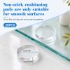 20 Self-Adhesive Rubber Bumpers for Glass view 2