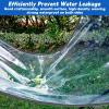 Transparent Waterproof PE Tarp 330 x 410 cm view 4