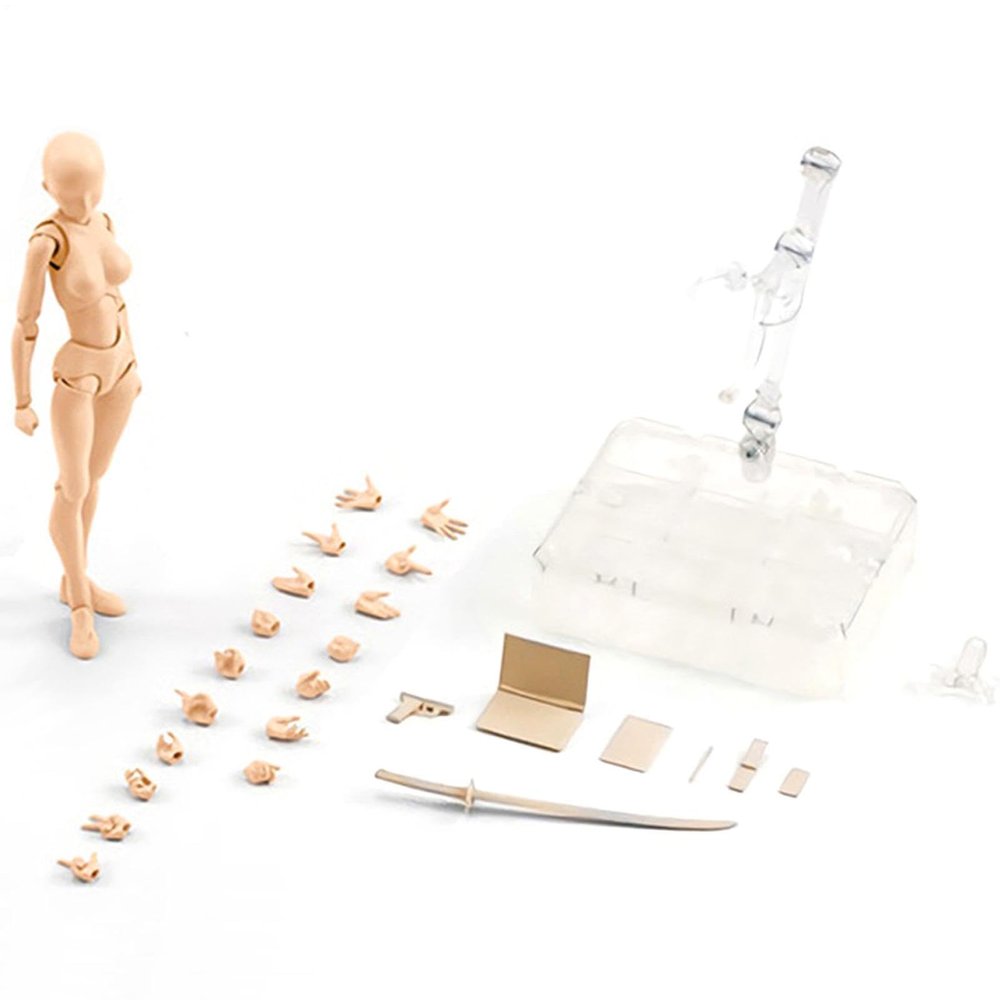 Action Figure Drawing Model Set