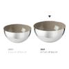 EDZARD Liora Bowl (15.5 cm), Silver-Tone Stainless Steel, Pearl Beige Interior view 4