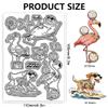 CONCHLERY Beach Animals Pattern Clear Stamps view 2