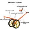 Steel Stone Handling Hand Truck with Clamp and Adjustable Handle, 60 cm/23.6 in view 2