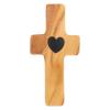 Handcrafted Olive Wood Mini Cross view 1