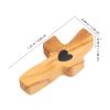 Handcrafted Olive Wood Mini Cross view 2