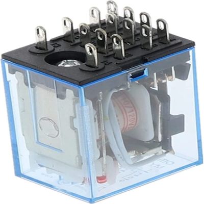 CZVJUKBYP MY4NJ Miniature Electromagnetic General-Purpose Relay, AC 12V Coil, HH54P, 5A 220V