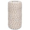 Cotton Twine, 2 mm Thick, 100 m Long, Beige-White view 1