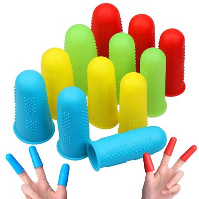 QEXUJOW 12-Piece Silicone Thimble Set