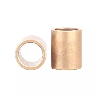 Plain Bearing Sleeves, 210 pcs, 6 mm/8 mm ID, Powder Metallurgy Brass Bushings, 8×12×9 mm, 10 pcs