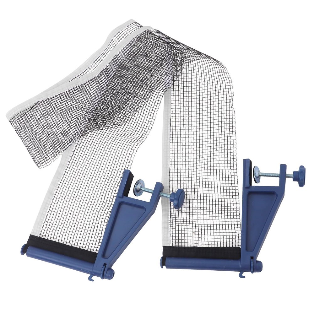 HAKIDZEL Reinforced Table Tennis Net Replacement with Sturdy Plastic Frame, Easy Setup, 1 Set