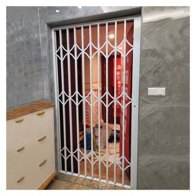 Foldable Door Guard with Lock for Home and Children's Rooms