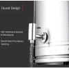 Stainless Steel Liquid Container with Tap for Beverages, Juices, or Sauces view 4