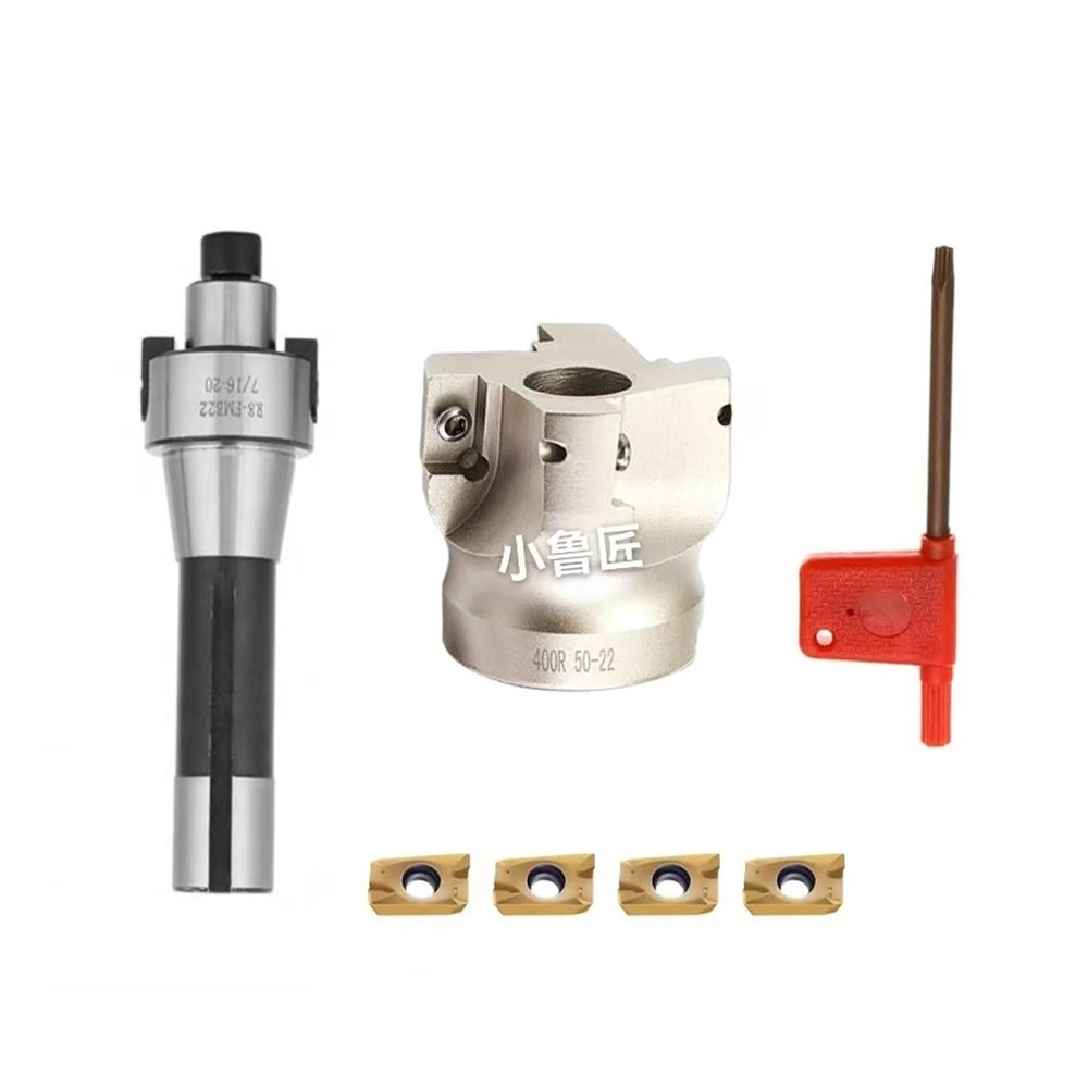 Turning Tools, MTB3-FMB22-M12 Cutter Bar + 400R-50-22-4T Cutter Disc + 10 APMT1604 Cutters