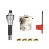 Turning Tools, MTB3-FMB22-M12 Cutter Bar + 400R-50-22-4T Cutter Disc + 10 APMT1604 Cutters view 1
