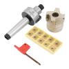 Turning Tools, MTB3-FMB22-M12 Cutter Bar + 400R-50-22-4T Cutter Disc + 10 APMT1604 Cutters view 3