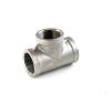 3-Way Female-Thread Pipe Fitting, SS304 Stainless Steel, BSP, 1/8–2 in (1 in) view 2