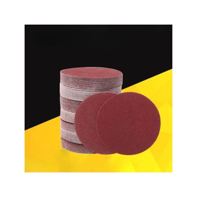 75–180 mm Sandpaper Set, 3–7 in, 40–2000 Grit, Metal Mesh (50 pcs, 100 grit, 5 in/125 mm)